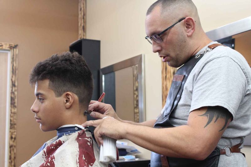 Kids haircut